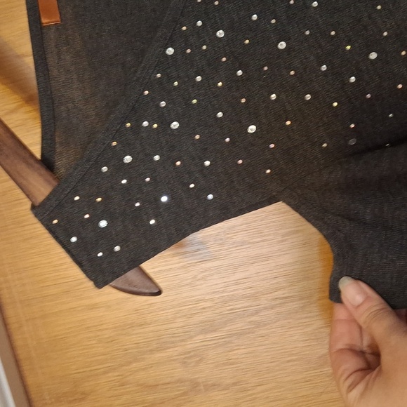 Cold Shoulder Rhinestone Top - Picture 4 of 6